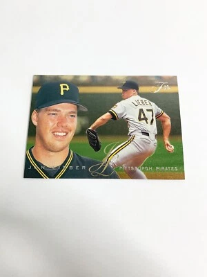 Jon Lieber 95 Flair 1995 Fleer Baseball Card # 402 - Image 1 of 2