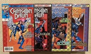 Psylocke & Archangel Crimson Dawn #1-4 ¡Fundación completa! Cómics de Marvel de 1997 de alto grado - Imagen 1 de 9
