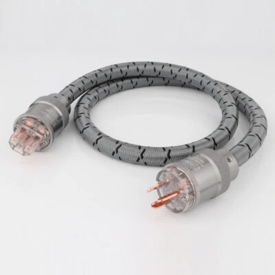 JP KRELL AU Plug hifi Speaker Power Cable Audio CD Amplifier Amp AU Power Cord - Image 1 of 4