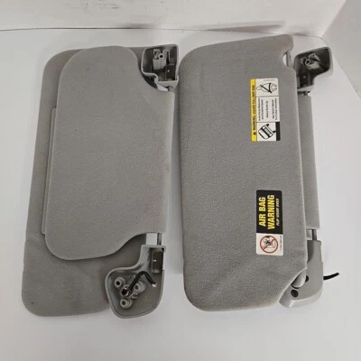 03-06 ЭКСПЕДИЦИЯ / НАВИГАТОР LH RH СОЛНЦЕЗАЩИТНЫЕ КОЗЫРЬКИ С ОСВЕЩЕННЫМ ЗЕРКАЛОМ СЕРЫЙ ПАРА - Изображение 1 из 4