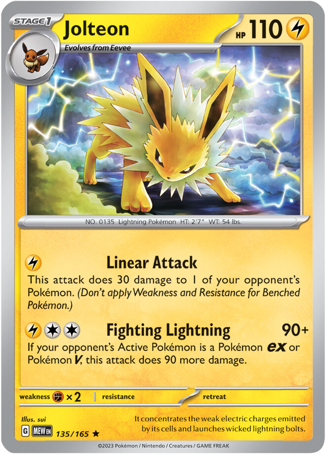Rare Pokémon Jolteon Ex Individual Cards for sale - eBay Rare Pokémon Jolteon Ex Individual Cards for sale - eBay