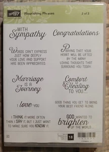 Stampin' Up! AUSVERKAUFTER Stempel ""Blühende Sätze"" #141534 (2 von 2) - Bild 1 von 2