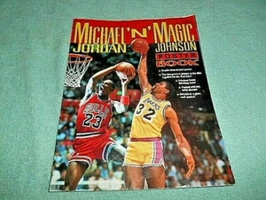 LIBRO DE PÓSTERS DESPLEGABLE MICHAEL JORDAN & MAGIC JOHNSON 1991 - Imagen 1 de 6