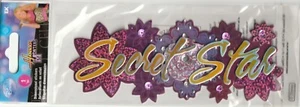 RARE! Licensed Hannah Montana SECRET STAR 3D sticker 76002 Fast,FREE ship! NICE! - Picture 1 of 1
