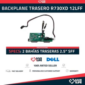 Dell 0NHDXG Backplane Trasero 2SFF 2 Bahías de 2.5" para R730XD 12LFF - Bild 1 von 5