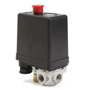 4 Port Air Compressor Pressure Switch With Unloader Control Valve On/Off Switch - Picture 1 of 7
