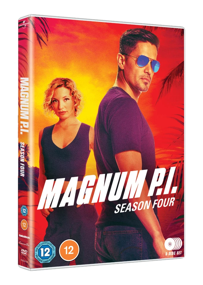 Magnum P.I. Season 4 DVD Collection Official UK Release New Sealed - Image 1 of 1