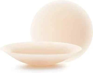 2pcs Nippleless Cover Pasties Women Reusable Adhesive Silicone Nipple Round NEW - Picture 1 of 12