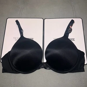 Victoria’s Secret 36DD Miraculous Plunge Bombshell Add 2 Cups Super Push Up Bra - Picture 1 of 5