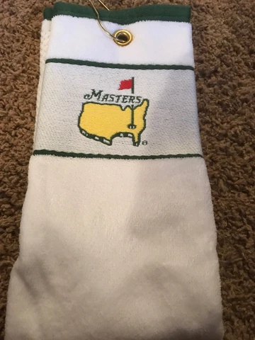 Augusta National Masters Golf Bag Towel NEW W/ TAGS Cover