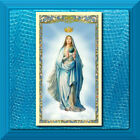 Carte de prière du Rosaire L'Ave Sainte Reine STRATIFIÉE Mère de Miséricorde Catholique