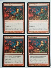 4x Crimson Wisps x4 - MTG - Shadowmoor, English