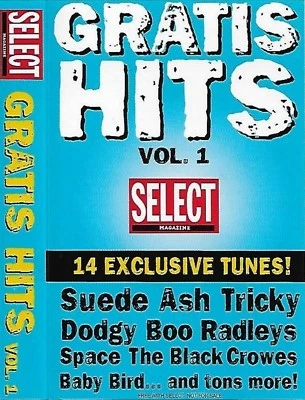  Various ‎Gratis Hits Vol 1 CASSETTE ALBUM PROMO SELECT Acoustic Techno TripHop  - Image 1 of 4