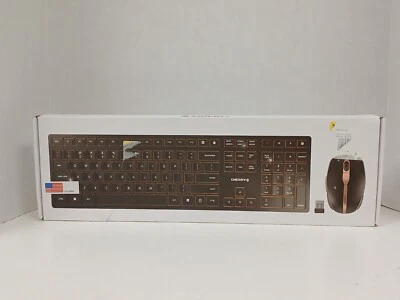 Cherry DW 9100 Slim Rechargeable Wireless Desktop Keyboard and Mouse Combo - Image 1 of 4