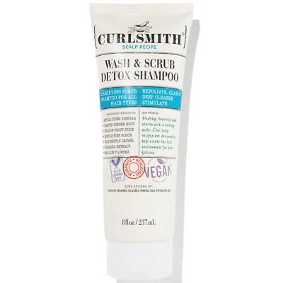 Curlsmith Wash & Scrub Detox Shampoo RRP £25 237ml