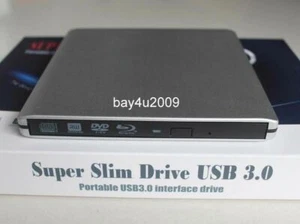 New USB 3.0 Ultra Slim External Panasonic UJ272 3D Blu-Ray Burner Writer BD-RE - Picture 1 of 6