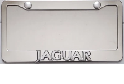 Jaguar 3D Script License Frame - Image 1 of 2