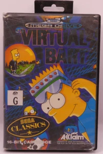 Sega Mega Drive. Virtual Bart. (PAL AUS/EUR) - Picture 1 of 6