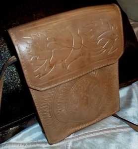 PATRICIA NASH RANCESCA BRAUN CAUCHY LEDER CROSSBODY TASCHE SCHULTERTASCHE - Bild 1 von 17