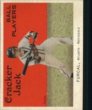 2004 Topps Cracker Jack Mini Stickers #40 Rafael Furcal - NM-MT