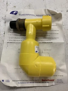 Continental Industries T Fitting 3/4” MPT Base x 1-1/8” OD .090 Wall OL, D-2513 - Picture 1 of 5