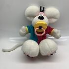 Vintage DIDDL 12" Germany Diddlina Mouse Outfit Pacifier Stuffed Plush Toy Doll