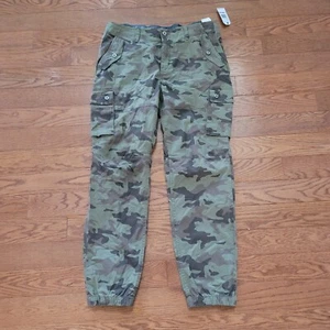 Nautica Mens Green Urban Camouflage Pants Size 32x32 NWT - Picture 1 of 7