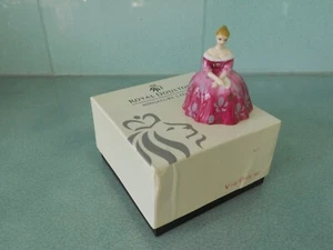 ROYAL DOULTON PORCELAIN VICTORIA MINIATURE LADIES FIGURINE - M209 2003 - BOXED