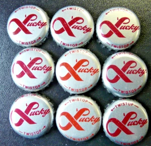 9 General Brewing Co. Vancouver Washington Rebus Puzzle Twist Top Bottle Caps - Picture 1 of 2