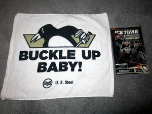 Pittsburgh Penguins 2013 Playoff RALLY TOWEL Game 5 Senators 5-24 Neal Hat Trick - Picture 1 of 1