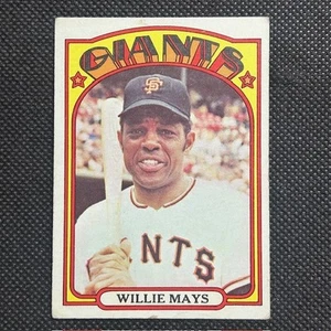 1972 Topps Willie Mays San Francisco Giants #49 Baseball Card - Picture 1 of 2