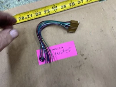 2007-2009  Jeep Patriot Instrument Cluster Brown Wiring Connector - Image 1 of 4