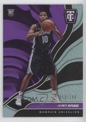 2017-18 Panini Totally Certified Rookies Purple /199 Ivan Rabb #145 Rookie RC - Image 1 of 2