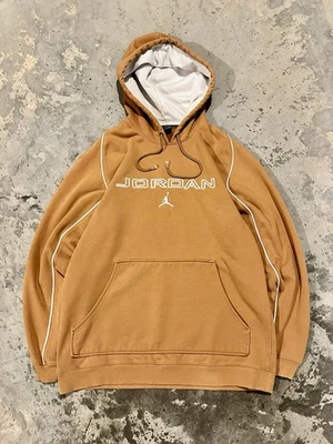 Sudadera con capucha vintage 2005 Air Jordan 20 aniversario talla pequeña trigo baloncesto Foto 1 de 4