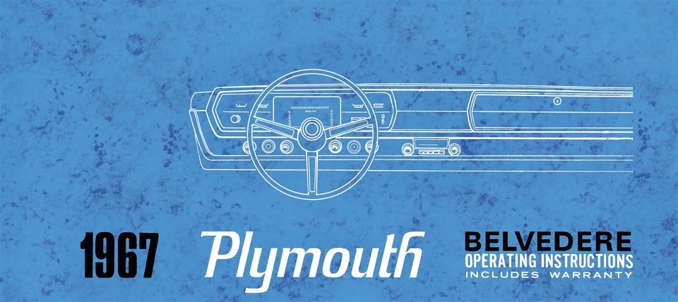 Plymouth Belvedere 1967, satélite y GTX manual del propietario - color Foto 1 de 4