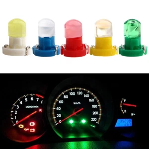 10Pcs T3 F8 1SMD Car LED Dashboard Bulbs Instrument Interior Map Light Lamps 12V - Picture 1 of 14