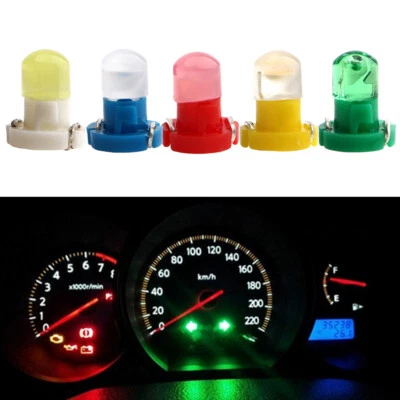 10Pcs T3 F8 1SMD Car LED Dashboard Bulbs Instrument Interior Map Light Lamps 12V - Image 1 of 4