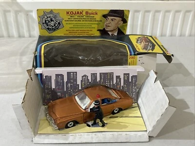 Vintage 1976 Corgi Kojak Buick. 290. Original Box & Figure. Good Condition - Image 1 of 4