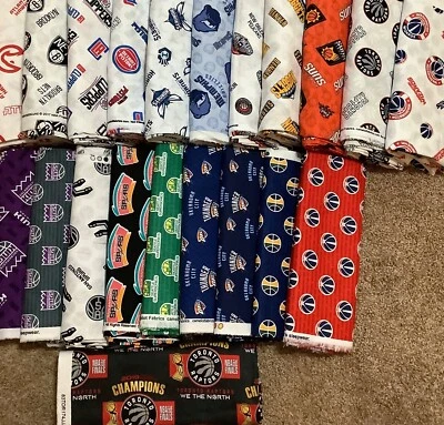 Различные спортивные команды хлопчатобумажной ткани на половину ярда вы выбираете. - Изображение 1 из 4