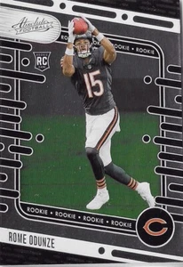 Rome Odunze #109 Green (RC) 2024 Panini Absolute - Rookies - Picture 1 of 3