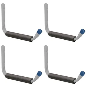 (4) ea Crawford HGSH 12" Jumbo Arm Ladder / Tool / Garage Storage Hooks - Picture 1 of 6