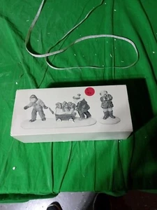 Department 56 Original Snow Village "Christmas Puppies" #5432-1 - Picture 1 of 4