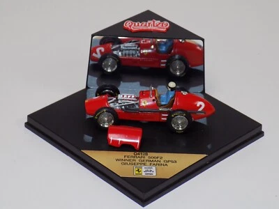 1/43 Quartzo F1 Ferrari 500 F2  Car #2 Winner 1953 German GP G.Farina Q4128 - Image 1 of 4