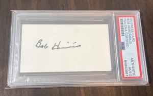 Bob Heironimus Autograph 'Bigfoot' PSA/DNA Authenticated Signed Business Card - Picture 1 of 3