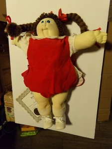 cabbage patch sculpture doll 85ed GOLD girlw/birthcert HANDSIGNED XAVIER ROBert - Bild 1 von 8