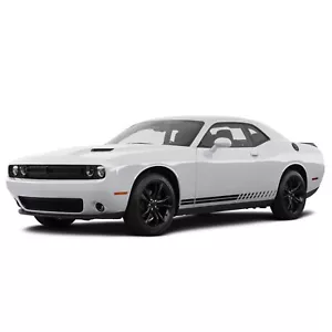 Thin double stripes graphics stickers decal compatible with Dodge Challenger - Picture 1 of 15