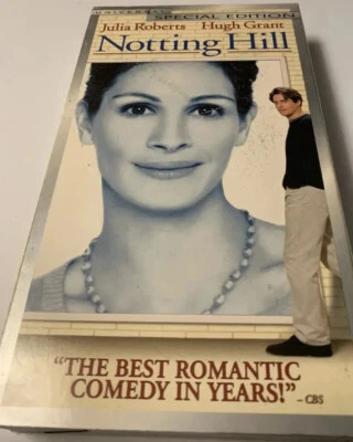 Notting Hill VHS Video Special Edition Julia Roberts Hugh Grant - Image 1 of 4