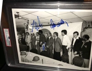 Nolan Ryan Type 1 Signed Autographed Photo Houston Astros Signing 1979 PSA  AUTO - Picture 1 of 7