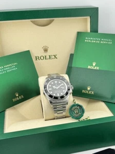 ♛ Rolex Sea-Dweller ⚓️Deepsea 44mm Black Ceramic Dive 116660 2017 - Picture 1 of 21