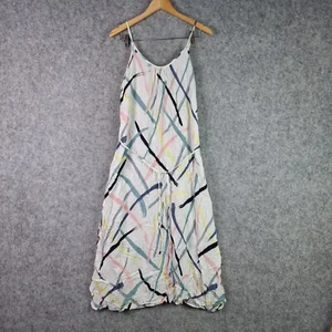 Clothing & Co Dress Womens 12 White Sleeveless Summer Spring MAxi 5262 - Picture 1 of 9